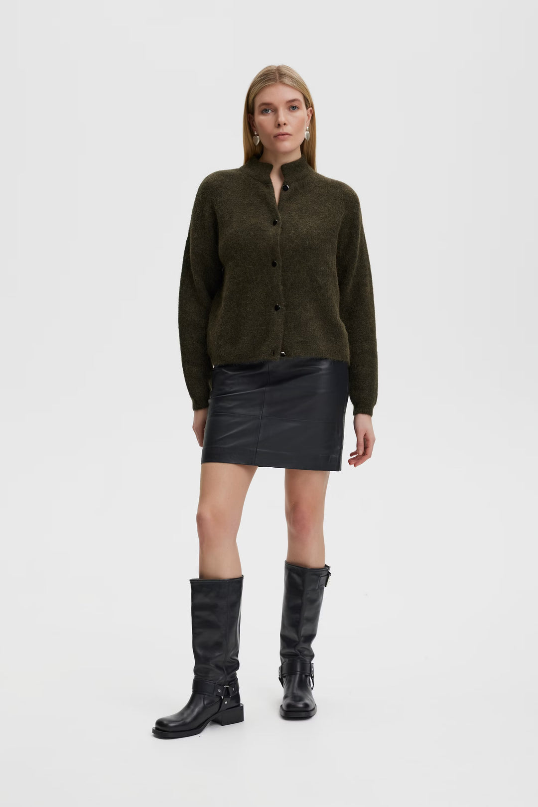 Gestuz Alpha Cardi - Olive