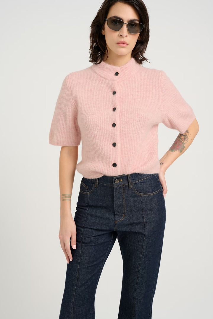 Gestuz Short Cardi - Rose
