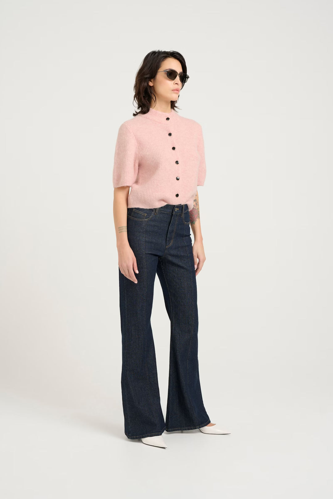Gestuz Short Cardi - Rose