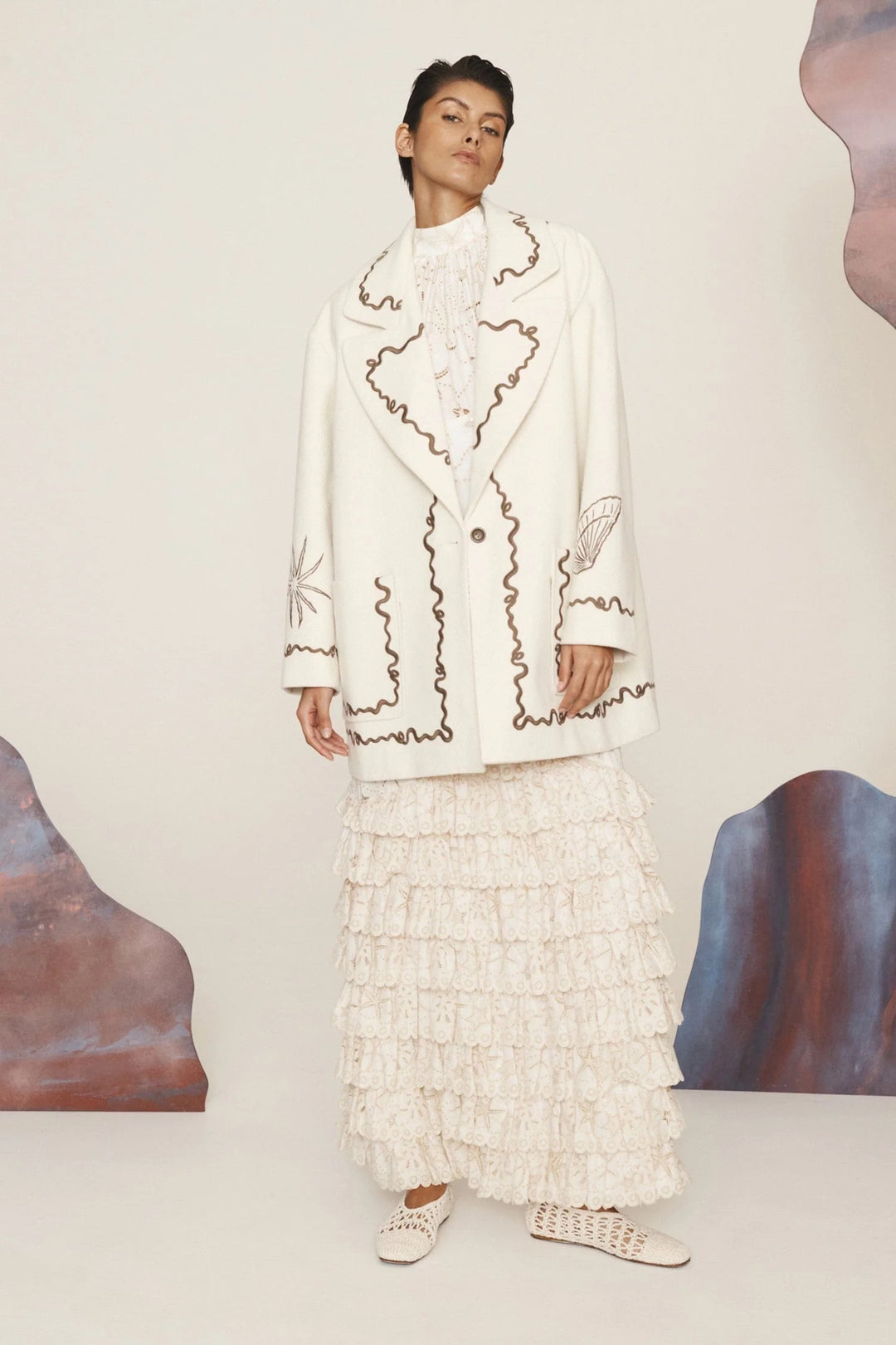 Alemais Sammy Jacket - Cream