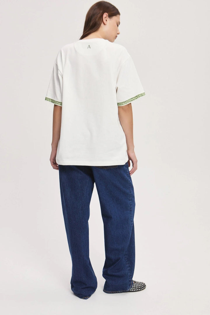 Alemais LUCKY TEE - Cream