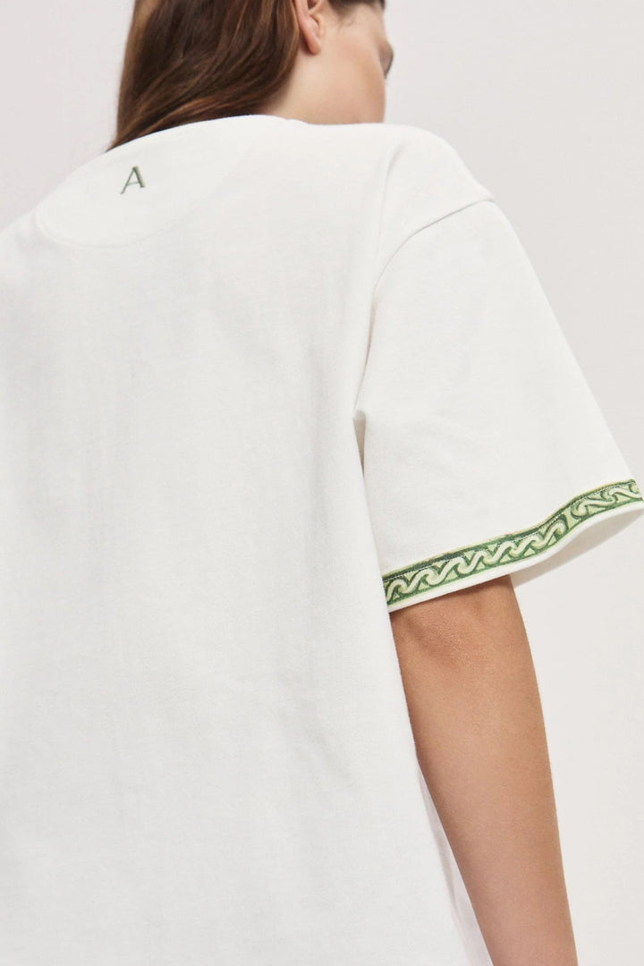 Alemais LUCKY TEE - Cream