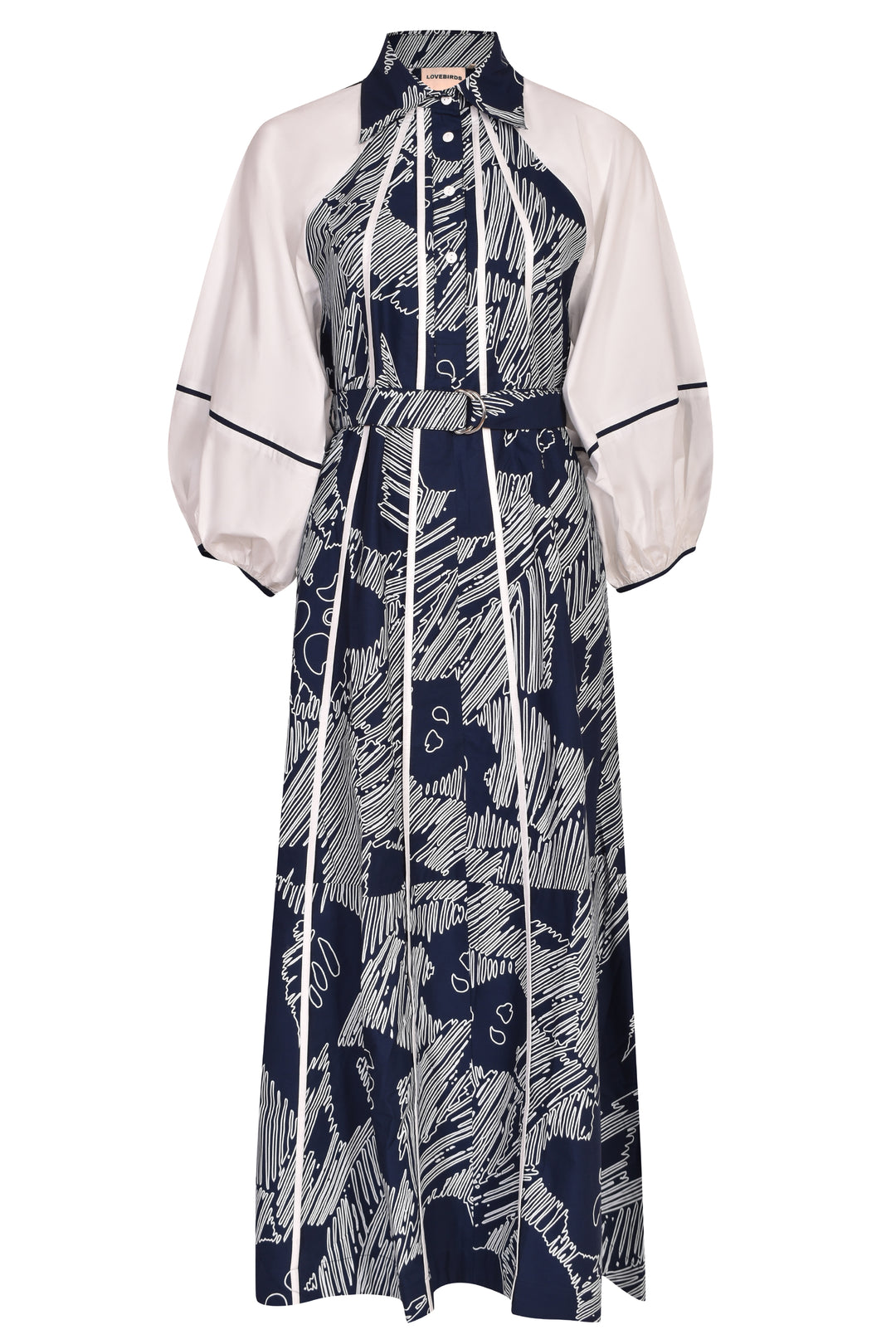 Lovebirds Aqualine Dress - Print