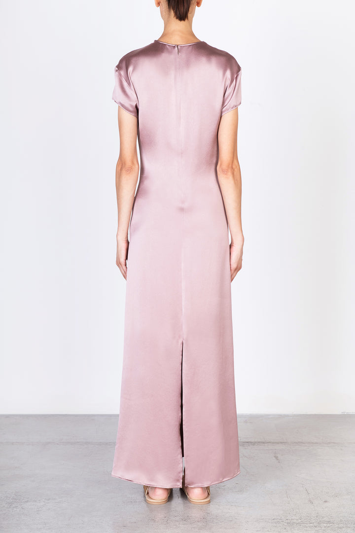 Alysi Satina Dress - Rose