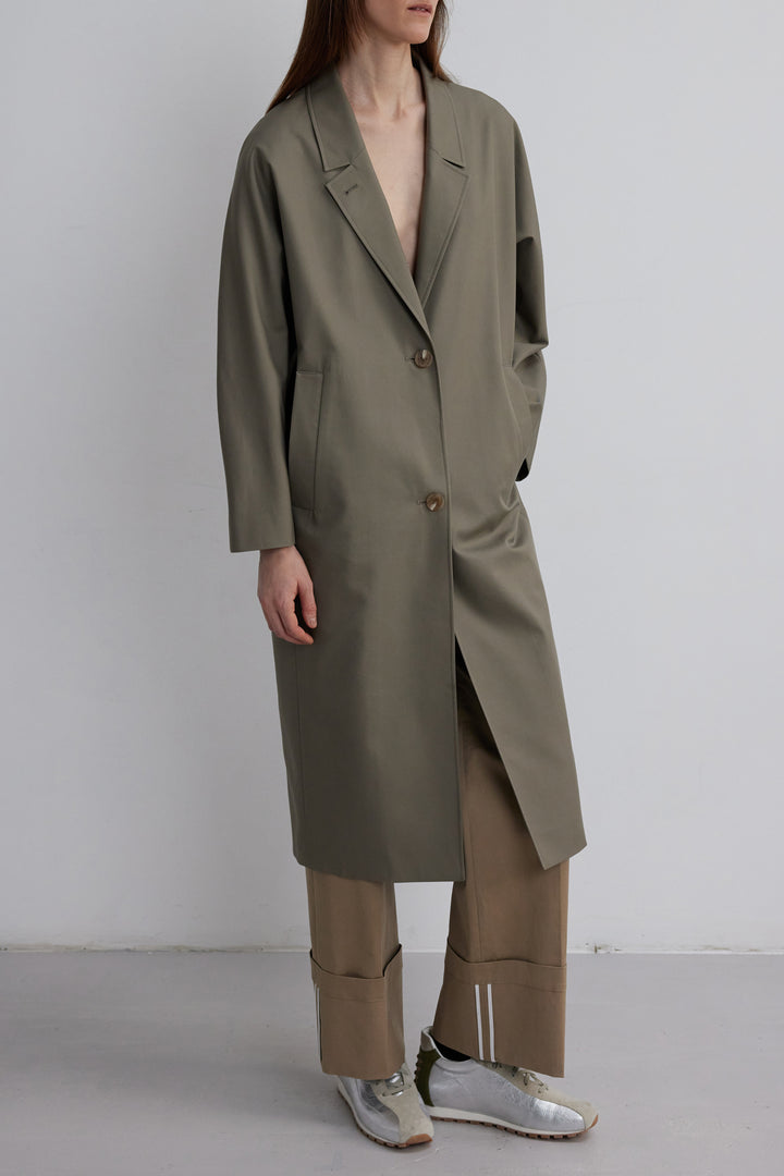 The Loom Dolman Coat - Khaki