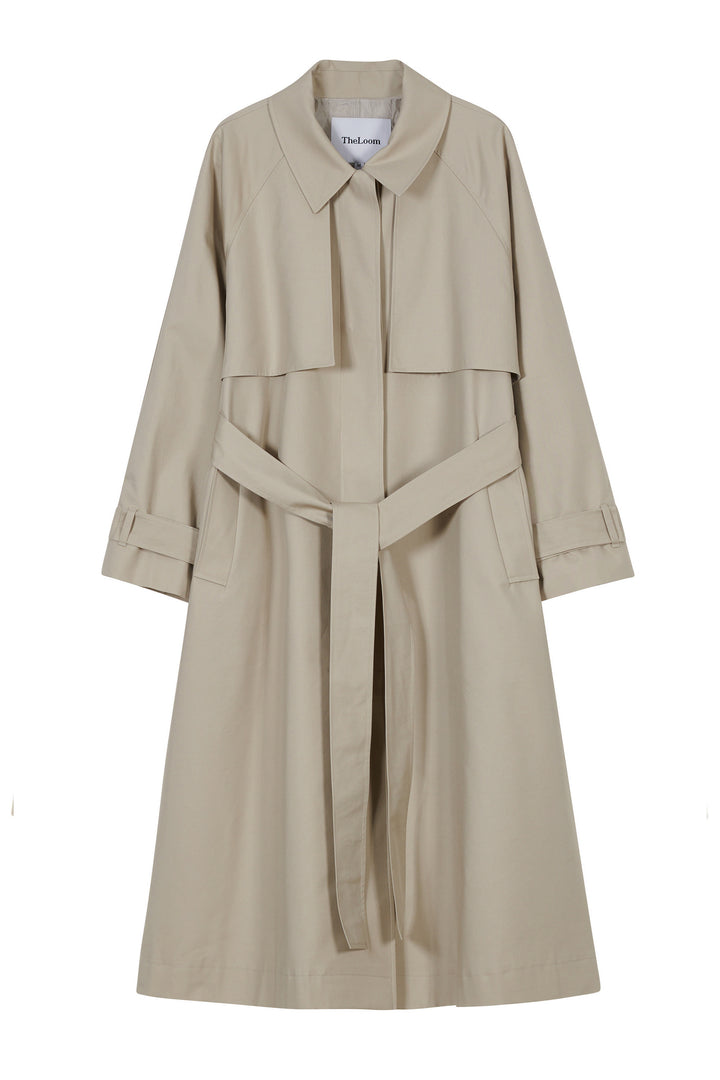 The Loom Trench Coat - Beige
