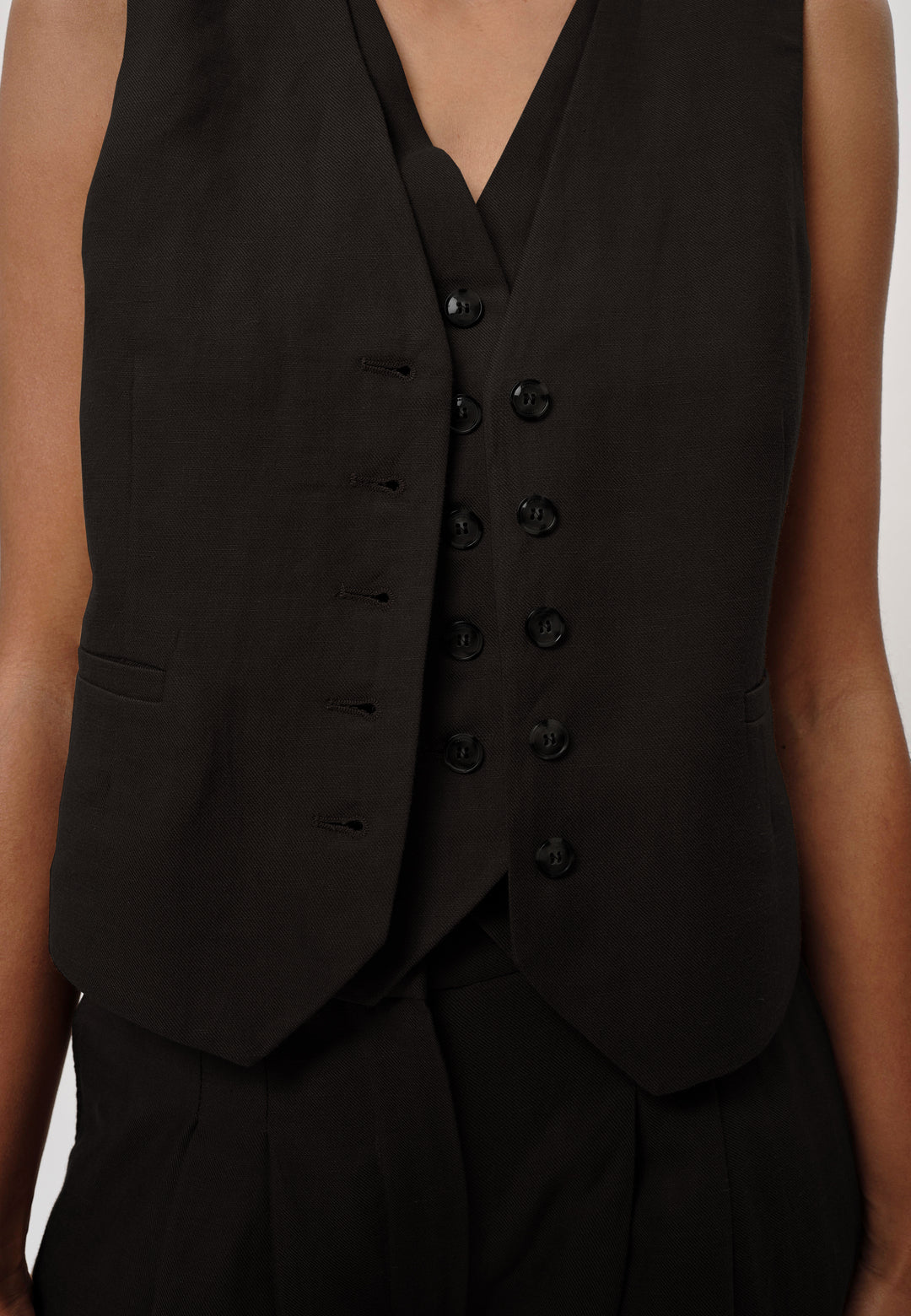 Herskind Double Vest - Black