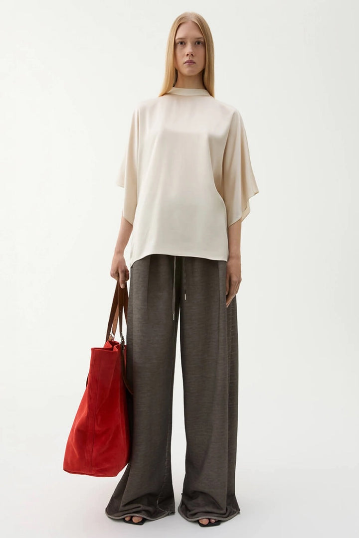 Rodebjer Poppi Top - Oatmeal