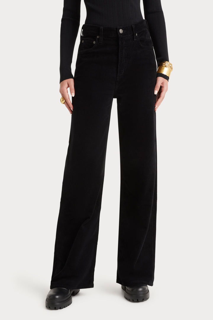 Citizens of Humanity Paloma Corduroy - Black