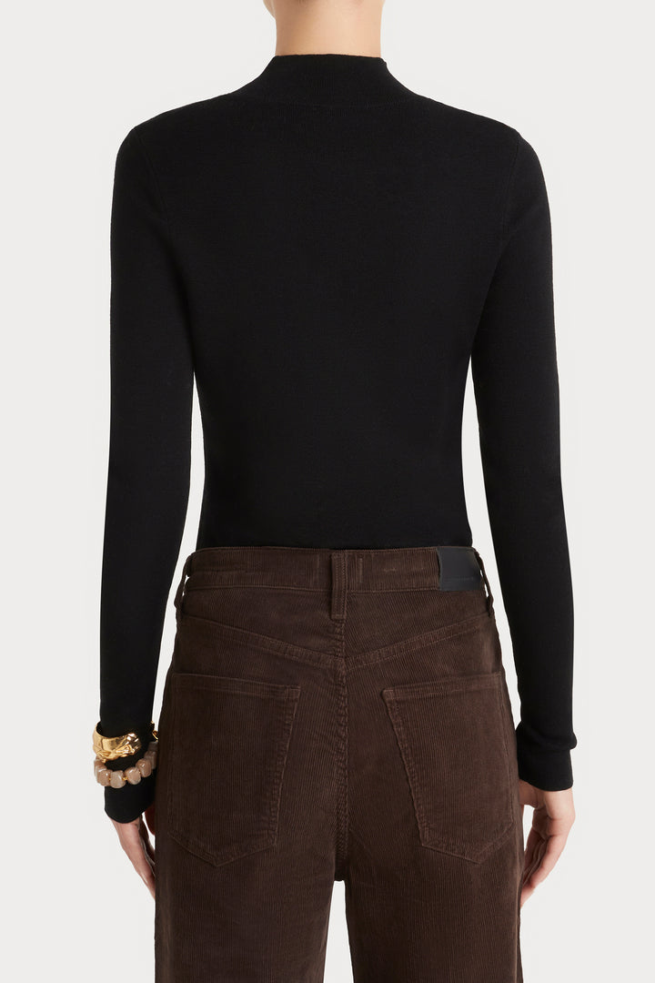 Husk Mock Neck Sweater