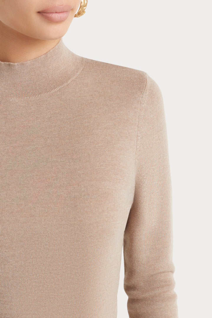 Husk Mock Neck Sweater