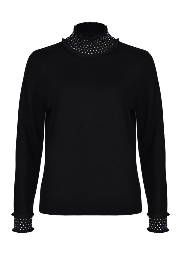 Husk Lace Knit - Black