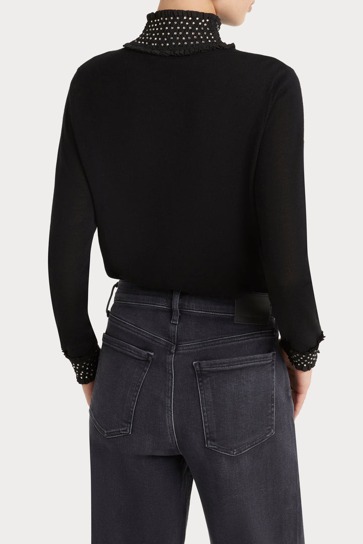 Husk Lace Knit - Black