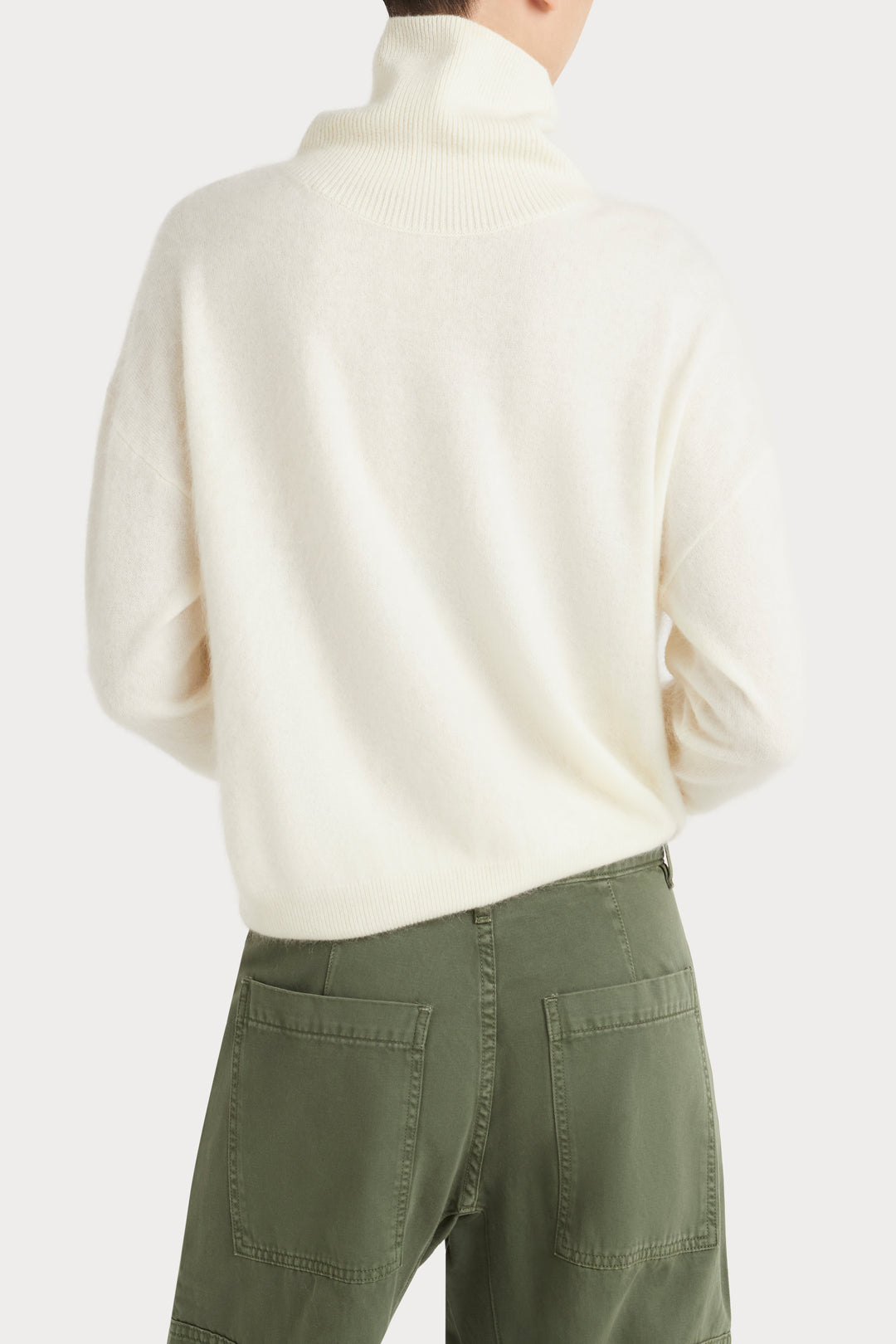 Husk Cash Slouch Knit - Marshmellow