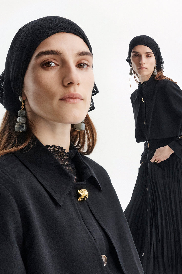 Husk Constantine Trench - Black