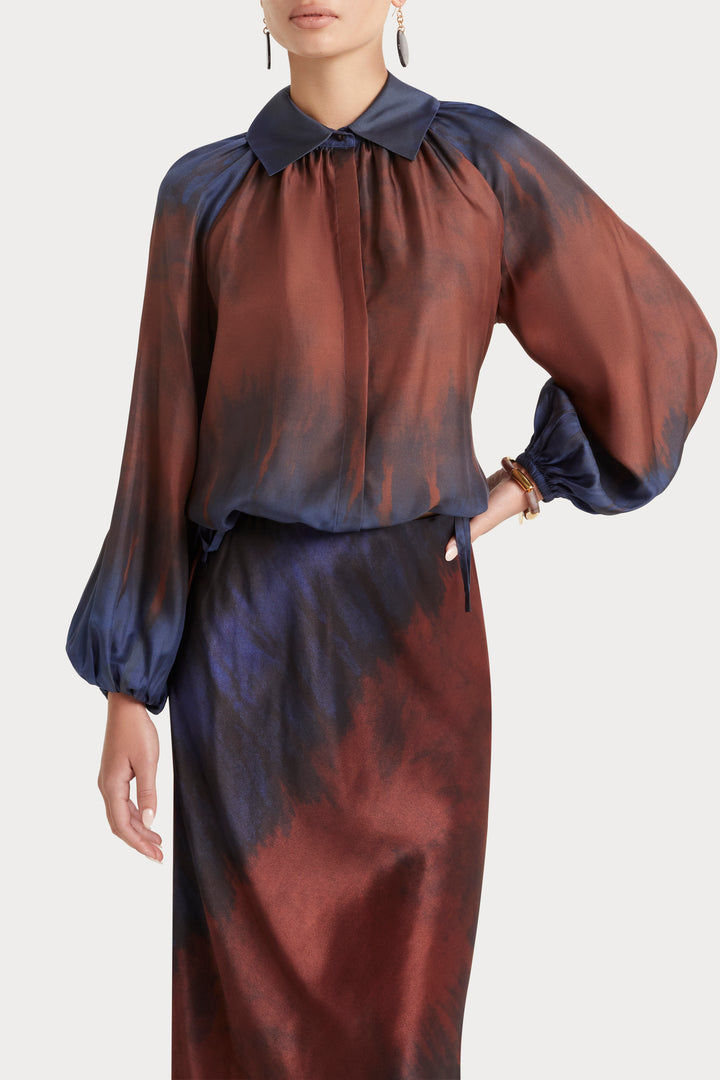 Husk Escarpment Top - Blue