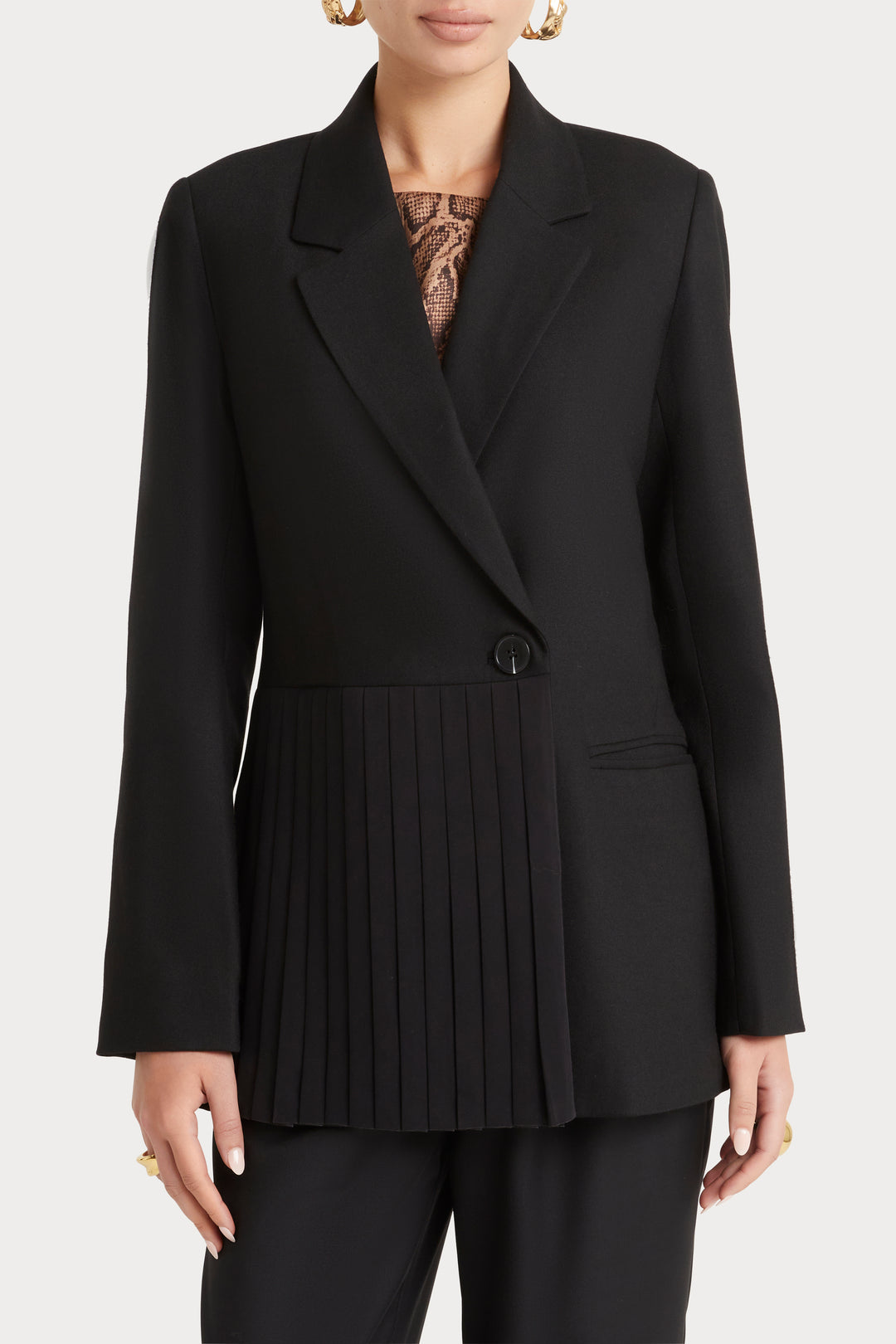 Husk Noir Blazer - Black