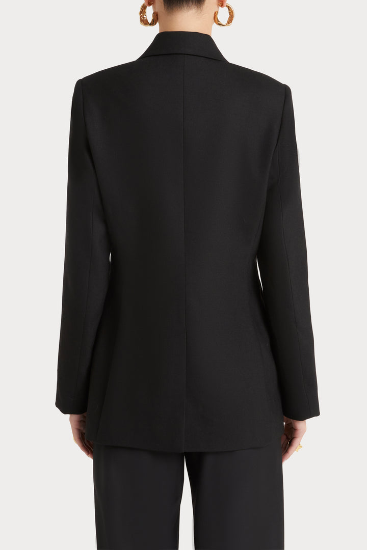 Husk Noir Blazer - Black