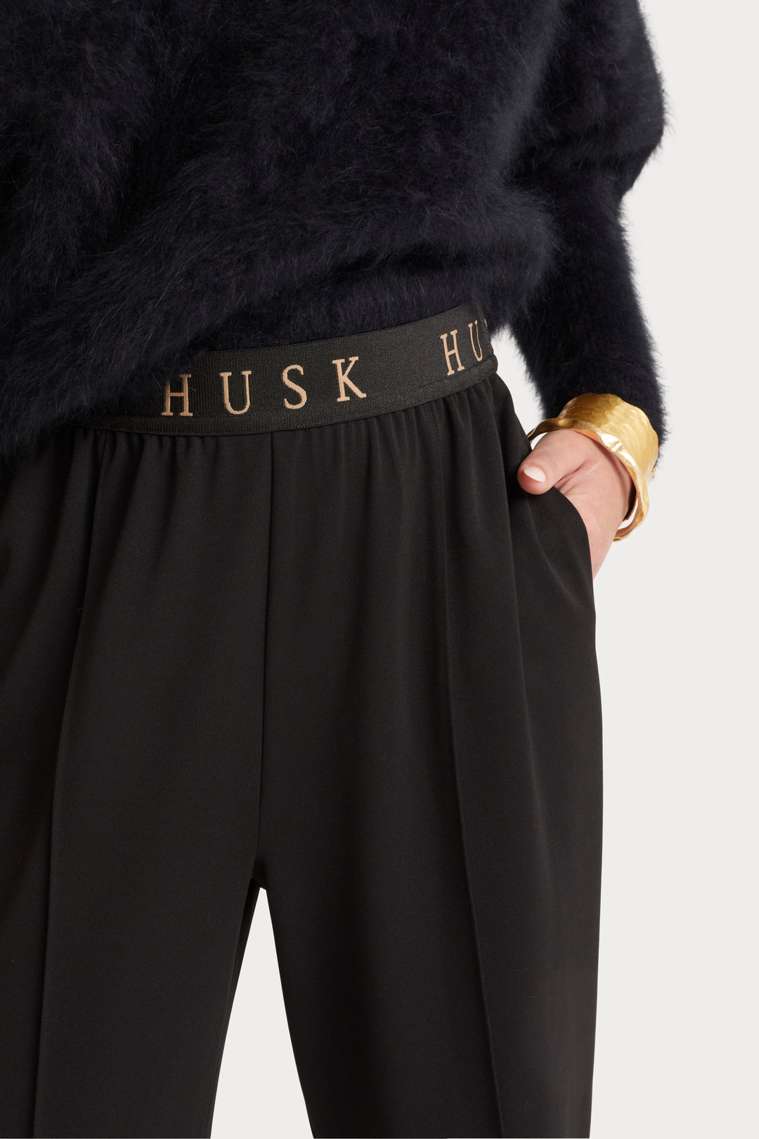 Husk Caligula Pant - Black