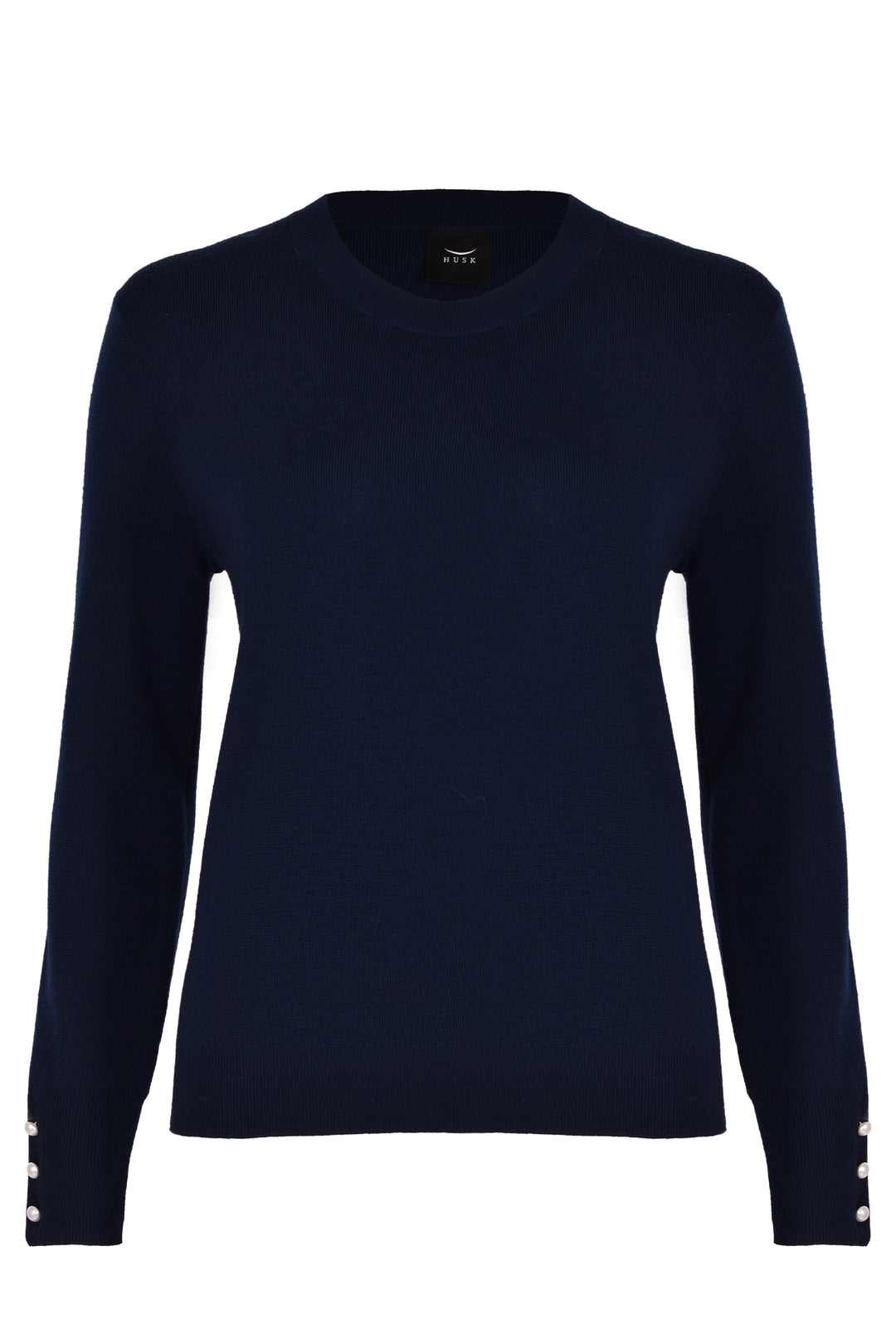 Husk Pearl Crew Sweater