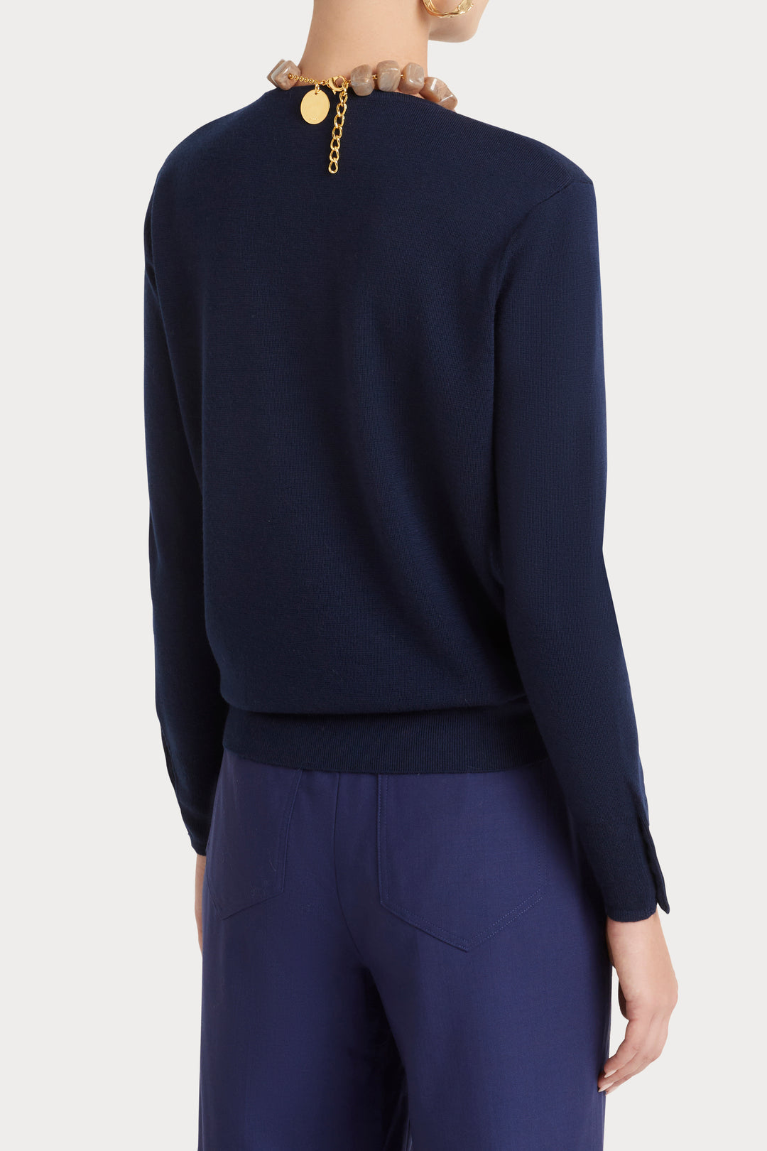 Husk Pearl Crew Sweater