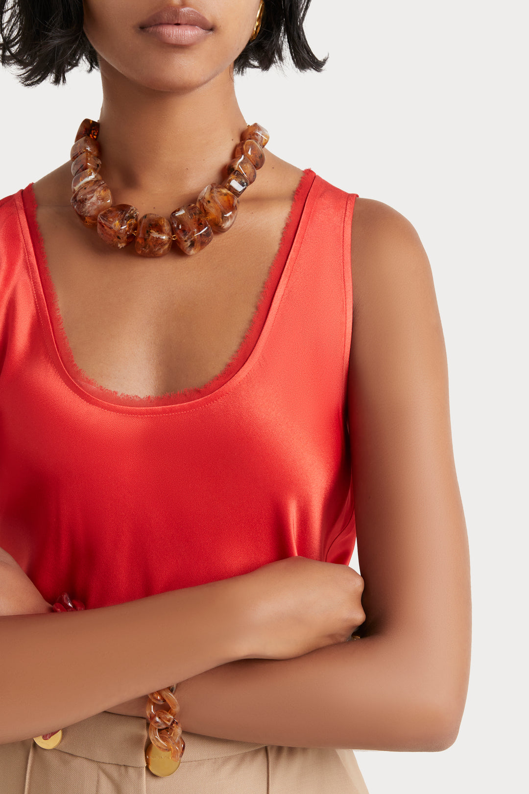 Husk Satin Cami