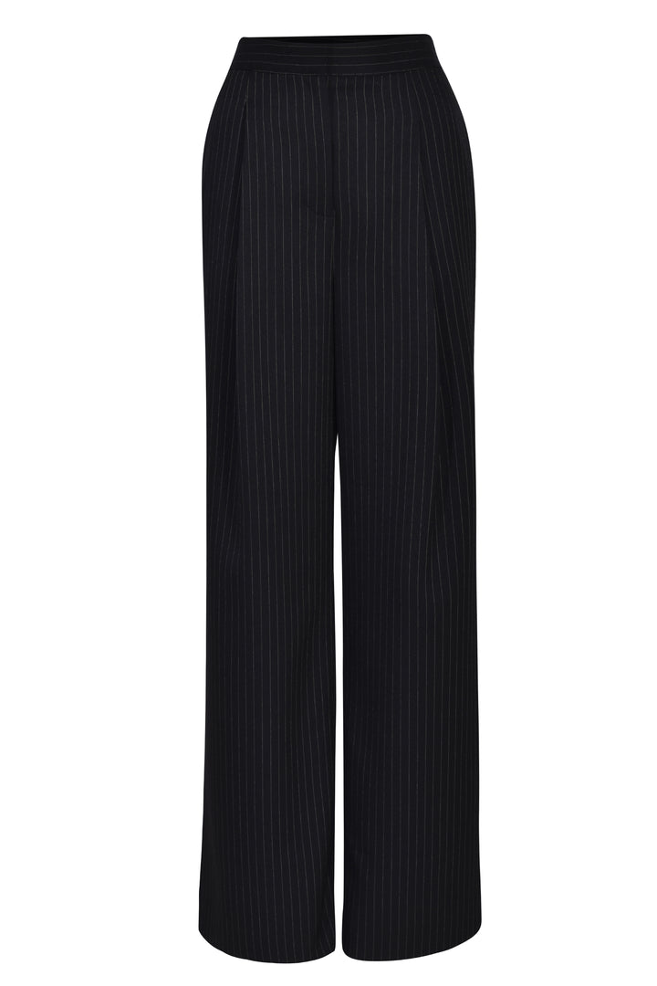 Husk Noir pant - Pinstripe