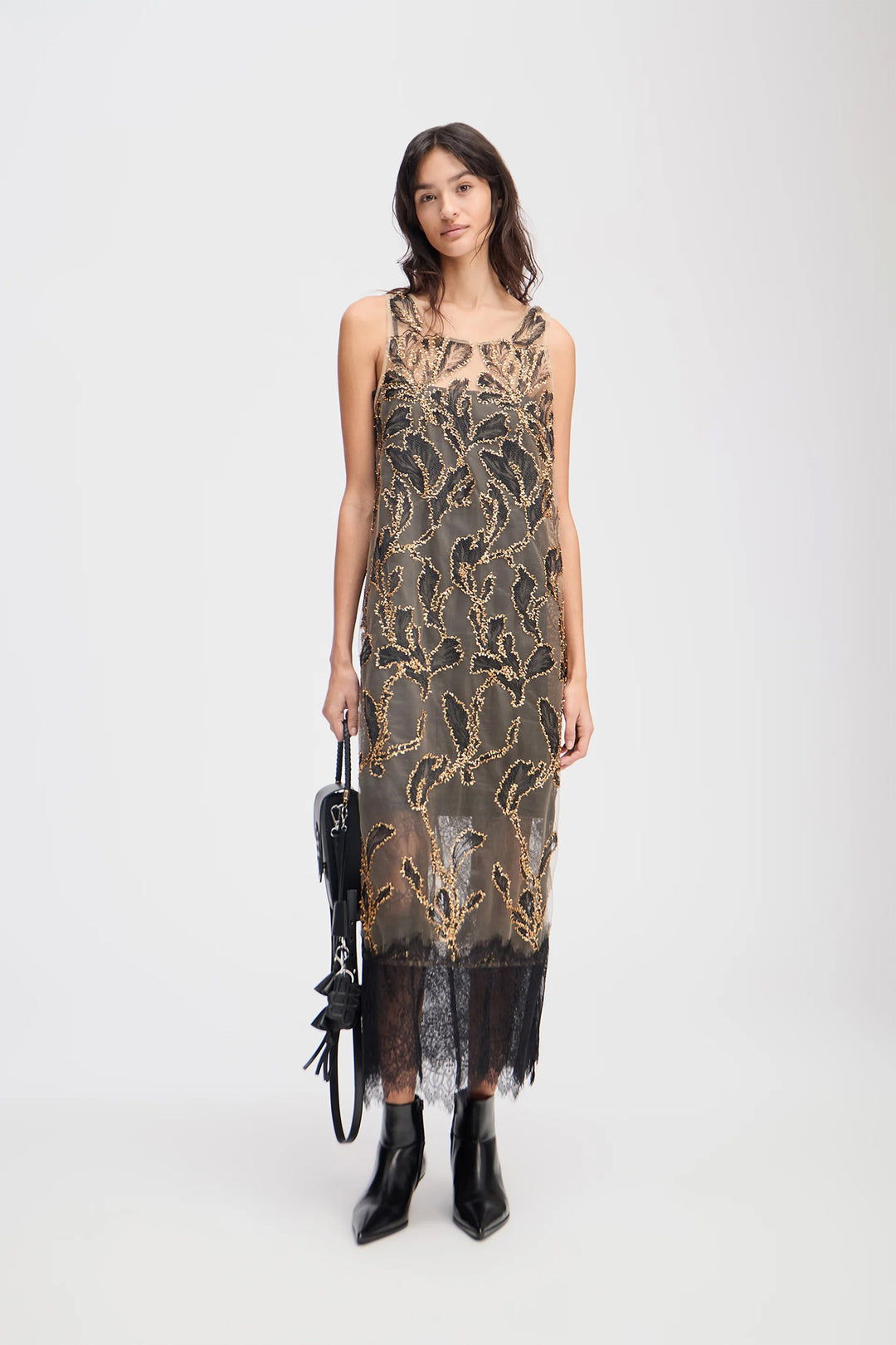Munthe Lazo Dress - Gold