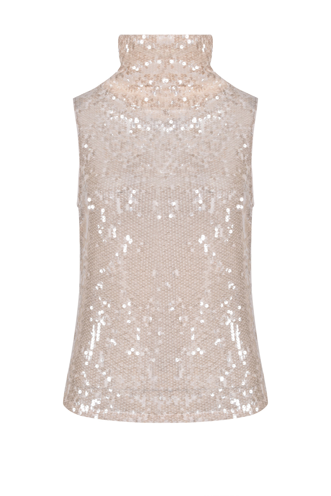 Alysi Pailette Top - White