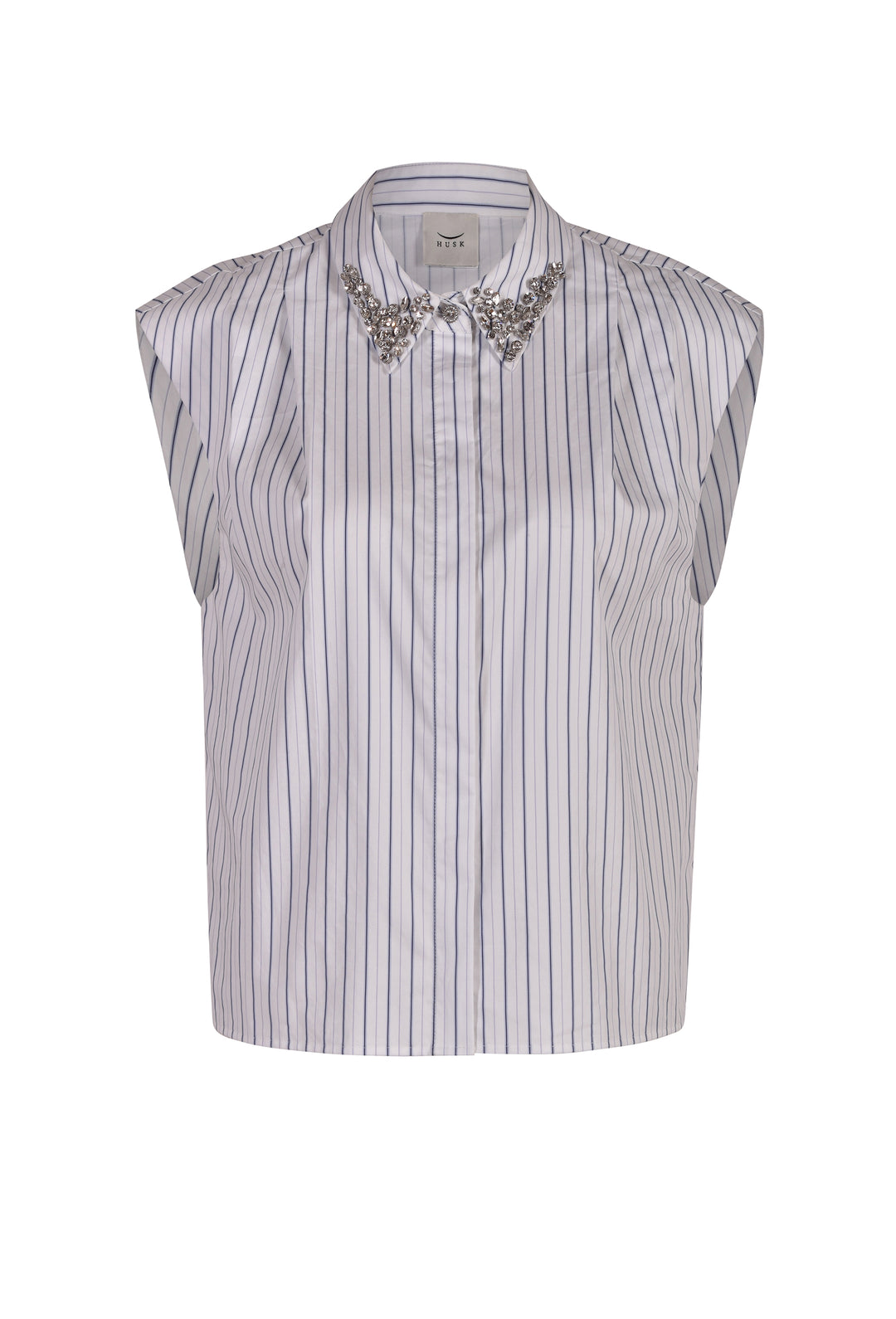 Husk Jewelled Top - Stripe