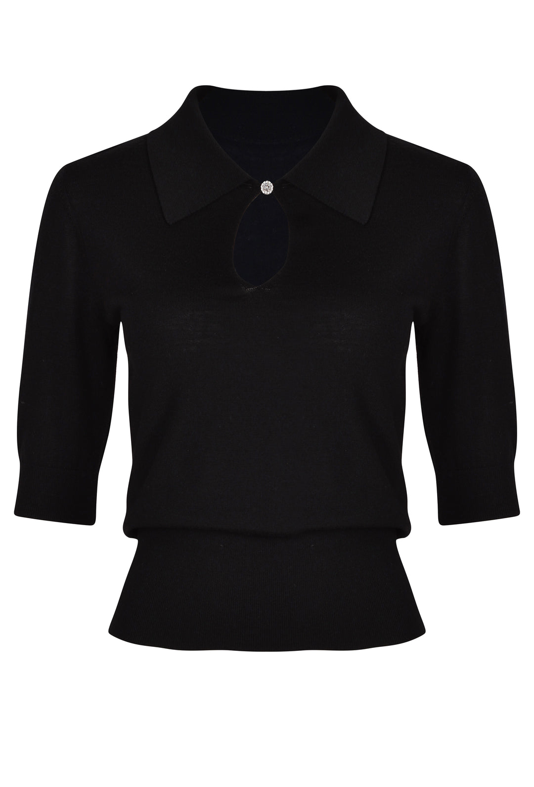 Husk Elb Polo - Black