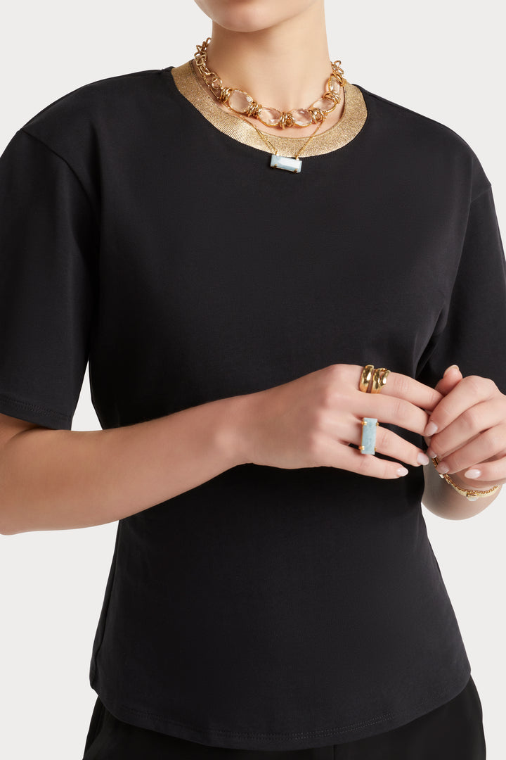 Husk Elise Tee - Black