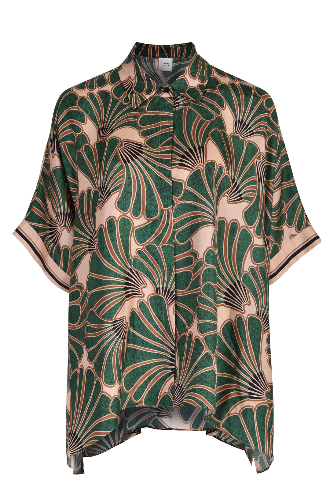 Husk Hazel Top - Print