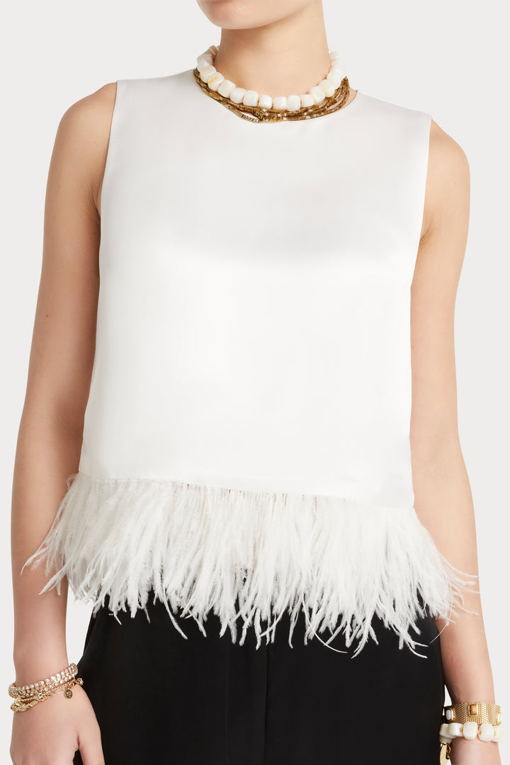 Husk Lily Top - White