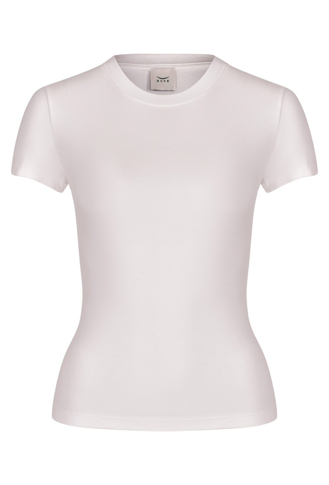 Husk Rib Tee - White