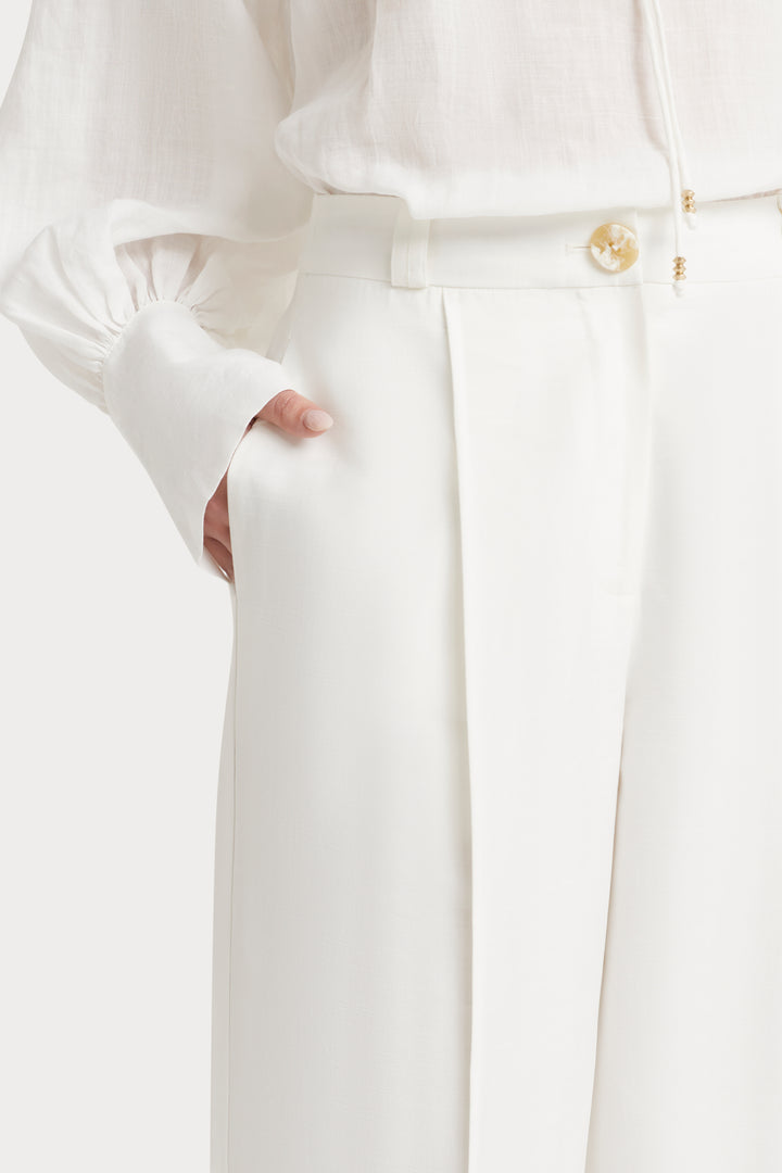 Husk Alba Pant - White