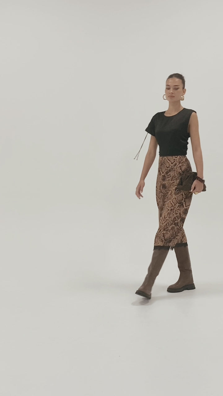 Husk Serpent Skirt - Print