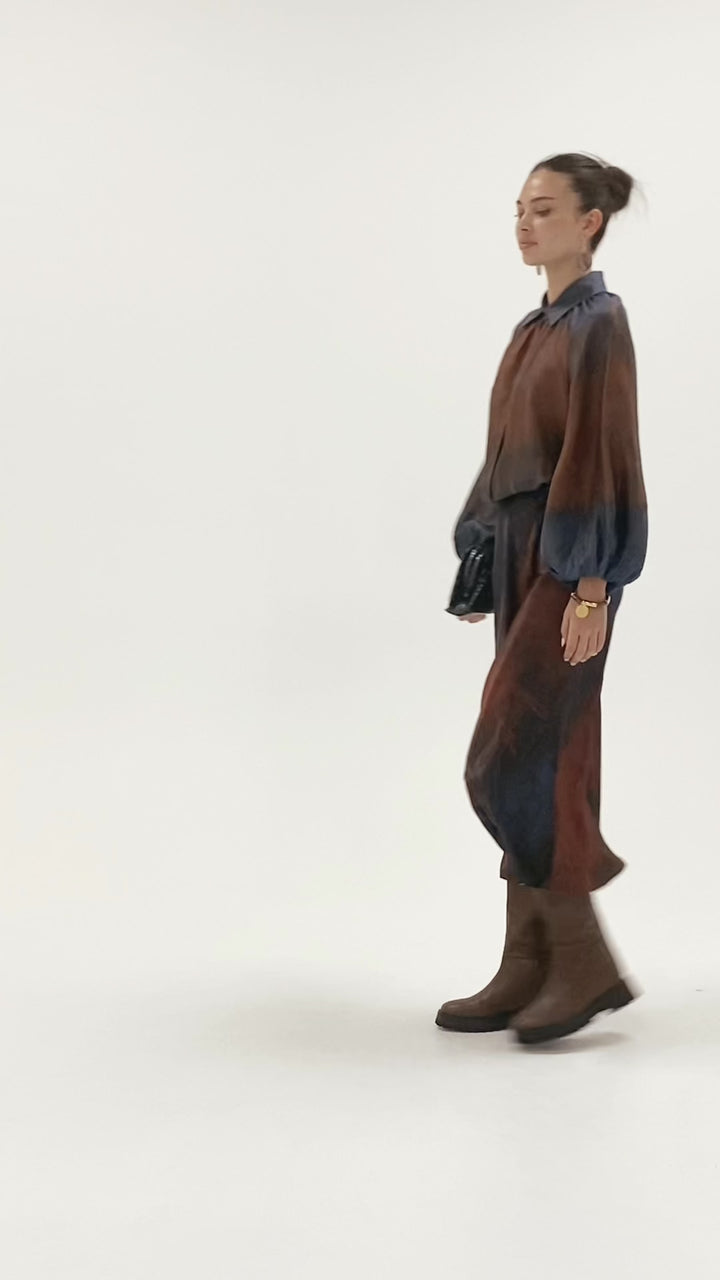 Husk Escarpment Top - Blue