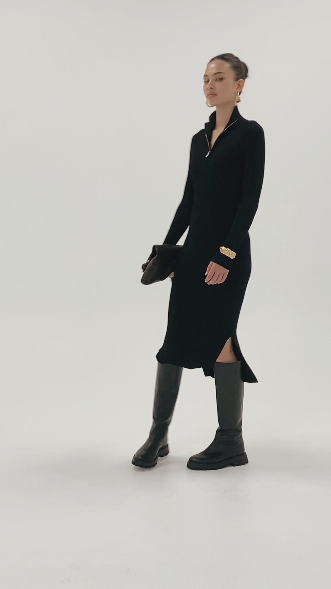 Husk Cora dress - Black