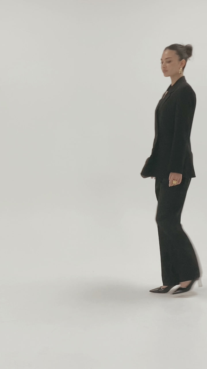 Husk Noir Blazer - Black
