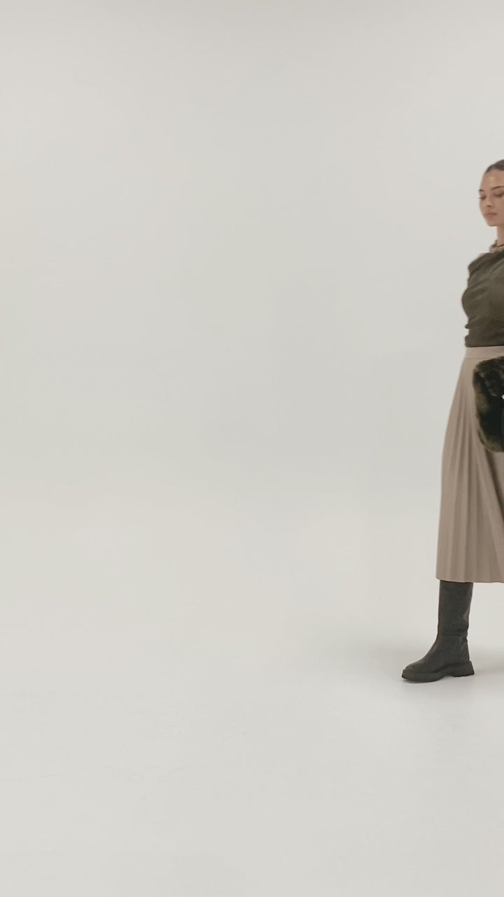 Husk Moss Top - Olive