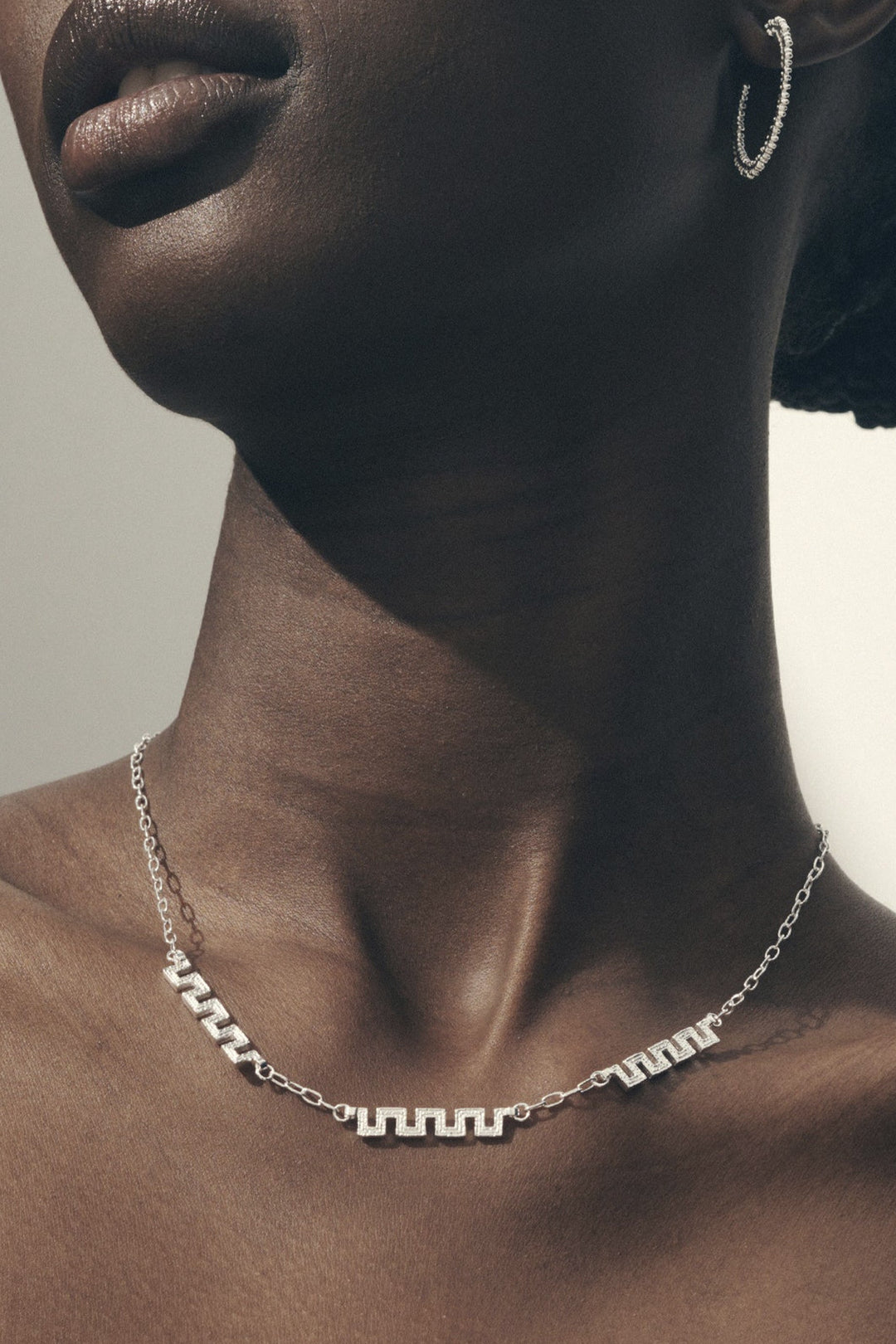 Temple Of The Sun Larisa Necklace - Silver