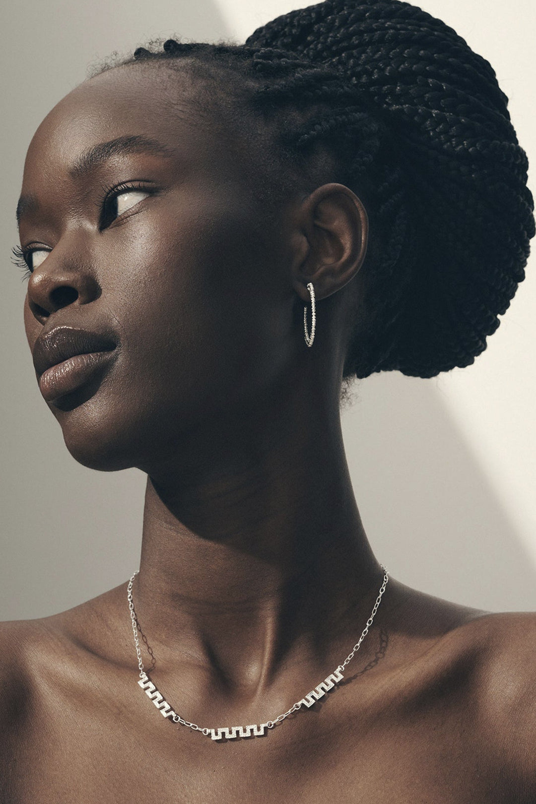 Temple Of The Sun Larisa Necklace - Silver