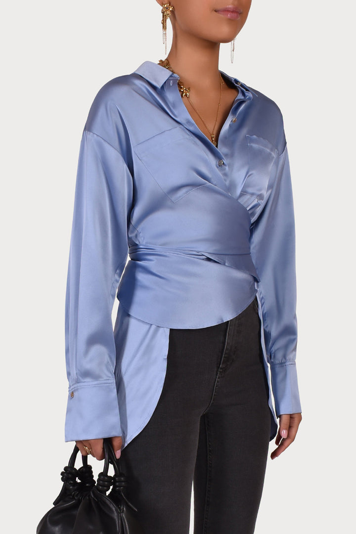 Husk LYON SHIRT - Sky