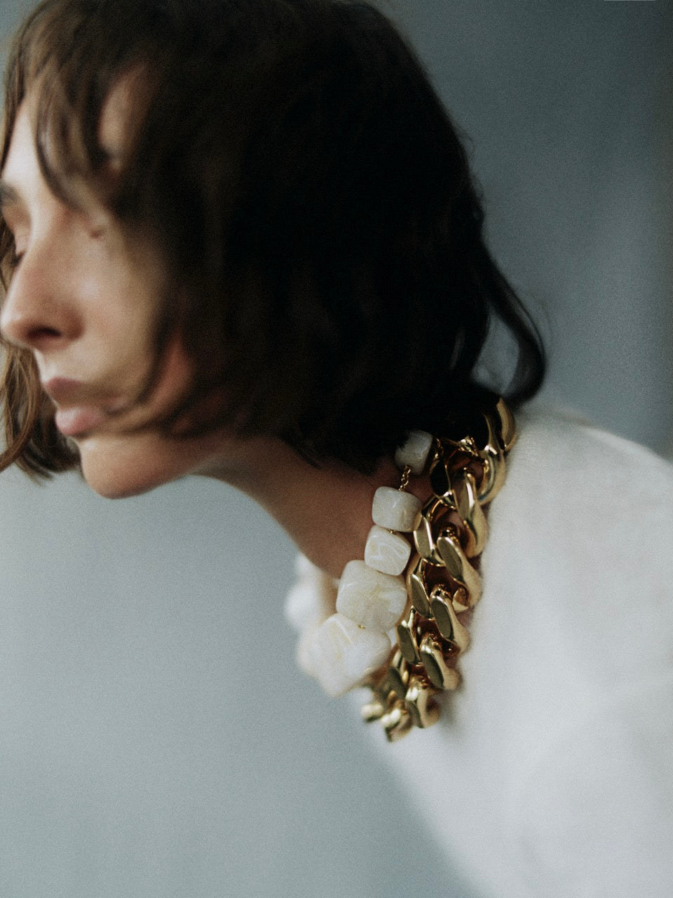 Vanessa Baroni Chain Necklace - Gold