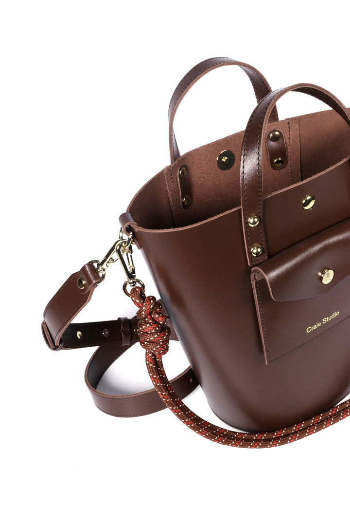 Craie Studios Notion Tote - Chocolate
