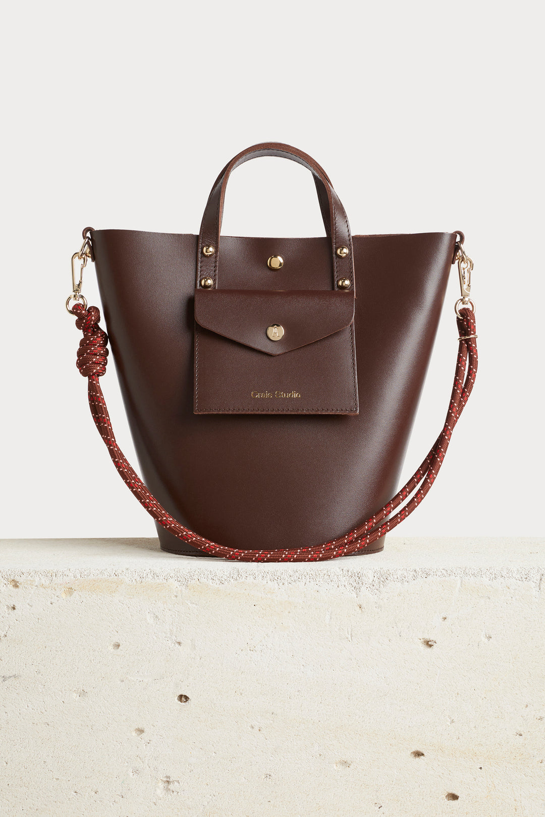 Craie Studios Notion Tote - Chocolate