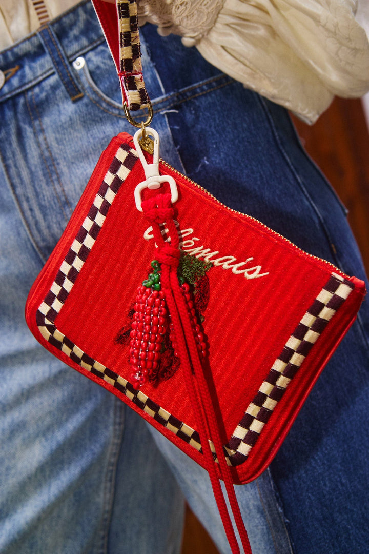 Alemais Contessa Clutch - Red