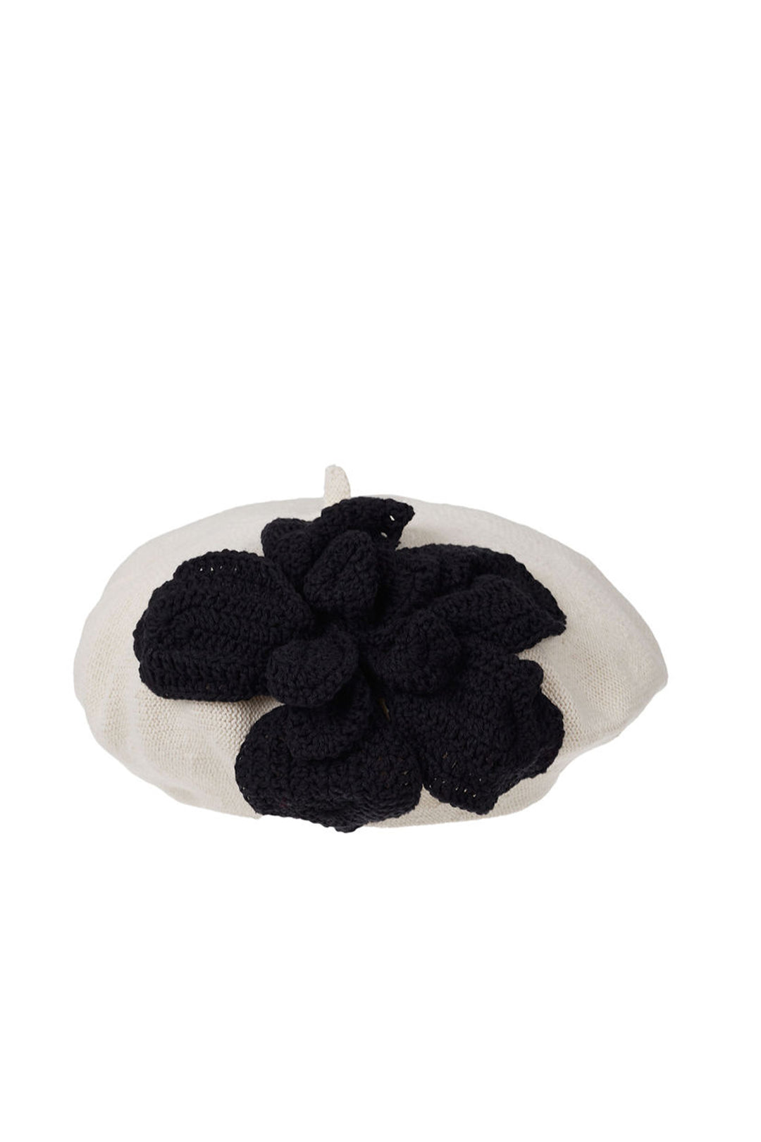Misa Harada Bow Beret - Black