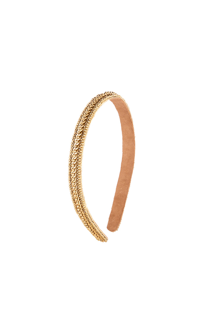 Deepa Gurnani Maran Headband - Gold